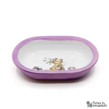 Ceramic bowl Switzerland Ceramic bowl for Surefeed feeder with Pucki motif - Purple "Schleckmaul"