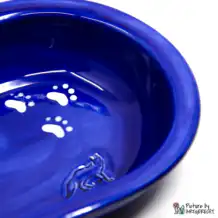 Ciotola in ceramica Svizzera Ciotola in ceramica per alimentatore automatico Surefeed - blu notte