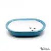 Ceramic bowl Switzerland Ceramic bowl for Surefeed feeder with black paws - Petrol