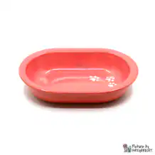 Ceramic bowl Switzerland Ceramic bowl for Surefeed automatic feeder - red