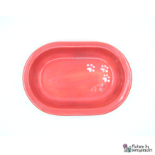 Ceramic bowl Switzerland Ceramic bowl for Surefeed automatic feeder - red