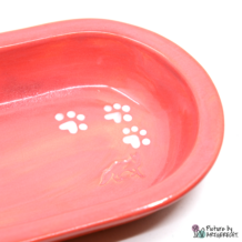 Ceramic bowl Switzerland Ceramic bowl for Surefeed automatic feeder - red