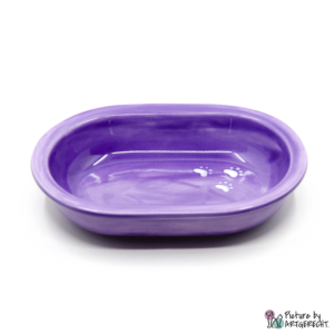 Ciotola in ceramica Svizzera Ciotola in ceramica per mangiatoia Surefeed - Viola