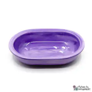 Ecuelle en céramique Suisse Ecuelle en céramique pour mangeoire automatique Surefeed - Violet