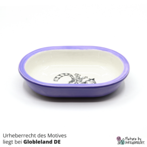 Ceramic bowl Switzerland Ceramic bowl for Surefeed feeder with motif - No. 6 Violet