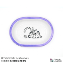 Ceramic bowl Switzerland Ceramic bowl for Surefeed feeder with motif - No. 6 Violet