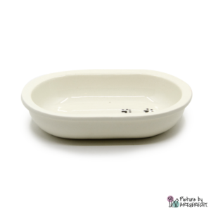 Ciotola in ceramica Svizzera Ciotola in ceramica per alimentatore automatico Surefeed - Bianco