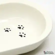 Ciotola in ceramica Svizzera Ciotola in ceramica per alimentatore automatico Surefeed - Bianco
