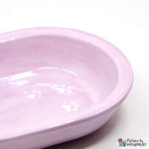 Ciotola in ceramica Svizzera Ciotola in ceramica per alimentatore automatico Surefeed - Viola delicato
