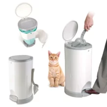 Litter Champ Entsorgungssystem - Geruchsfrei - Beige