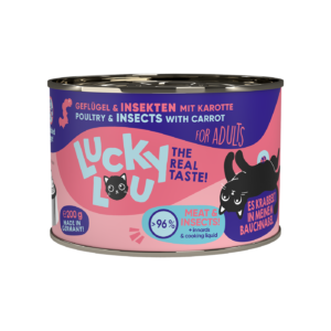 Lucky Lou POULTRY & INSECT con carota - 200 g