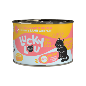 Lucky Lou Pollo e agnello con pera - 200 g