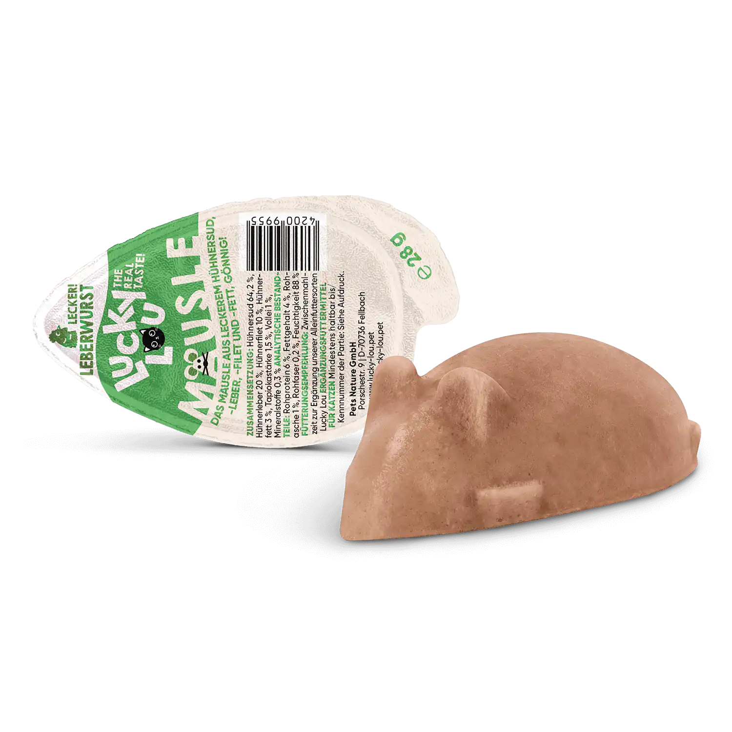 Lucky Lou MÄUSLE saucisse de foie - 28 g