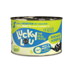 Lucky Lou BEEF & INSEEDS con zucchine - 200 g