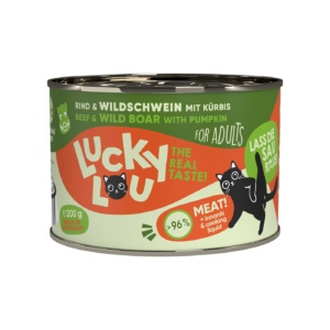 Lucky Lou BEEF & WILD PIG con zucca - 200 g