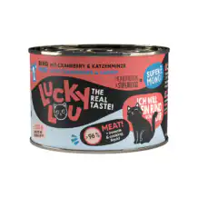 lucky lou supermono manzo con mirtillo rosso 200 g