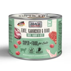 MAC's SUPERFOOD - Canard, Lapin & Bœuf - 200 g