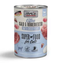 MAC’s SUPERFOOD KITTEN - Veal & Chicken Hearts - 400 g