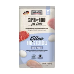 MAC's SUPERFOOD KITTEN - Bœuf & Volaille - 100 g
