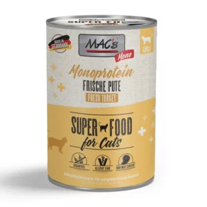 MAC's SUPERFOOD - Monoprotein - Frische Pute - 400 g