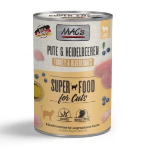 MAC's SUPERFOOD - Pute & Heidelbeeren - 400 g