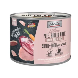MAC's Feinschmecker SUPERFOOD - Kitten - Turkey, Beef & Duck - 200 g