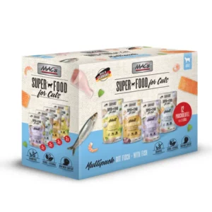 MAC's SUPERFOOD - Multipack - mit Fisch - 12 x 100 g - 1200 g