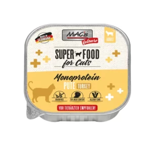 MAC's SUPERFOOD - Vetcare - Monoprotein - Pute - Schale - 100 g