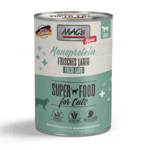 MAC's SUPERFOOD - Monoprotein - Frisches Lamm - 400 g