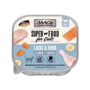MAC's SUPERFOOD - Lachs & Huhn - Schale - 100 g