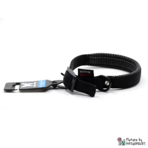 Martin Sellier necklace - length 23-29 cm - width 1.5 cm - black