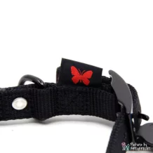 Martin Sellier necklace - length 23-29 cm - width 1.5 cm - black