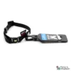 Collana Martin Sellier - lunghezza 20-30 cm - larghezza 1 cm - nero