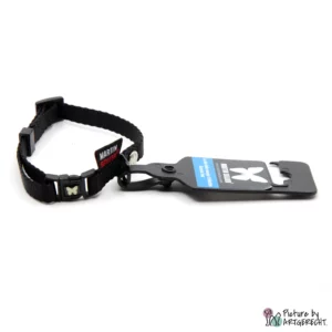 Collier Martin Sellier - longueur 30-45 cm - largeur 1.5 cm - noir