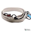 Martin Sellier leash - 3-step length 145/175/220 cm - width 2 cm - light gray