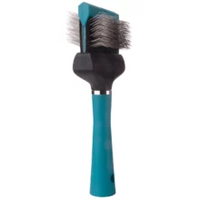 master grooming tools Double-sided, hard, flexible plucking brush