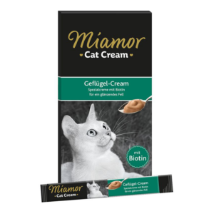 Crema per gatti Miamor - Pollame - 6x15 g