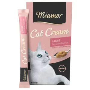 Miamor Cat Cream - Salmon - 6x15 g
