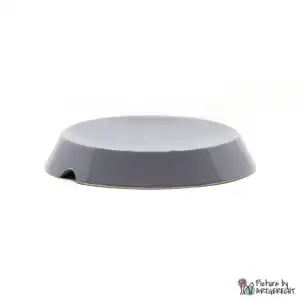 Miaustore gamelle en céramique - DM 14 cm / H 3 cm - Gris