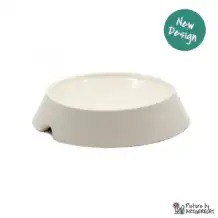 Miaustore ceramic feeding bowl - DM 14 cm / H 4 cm - milk