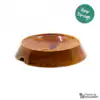 Miaustore ceramic feeding bowl - DM 14 cm / H 4 cm - walnut