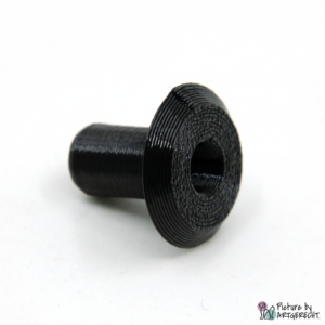 Miaustore plastic end piece - black