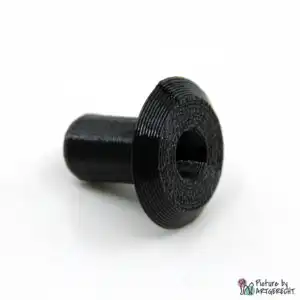 Terminale in plastica Miaustore - nero