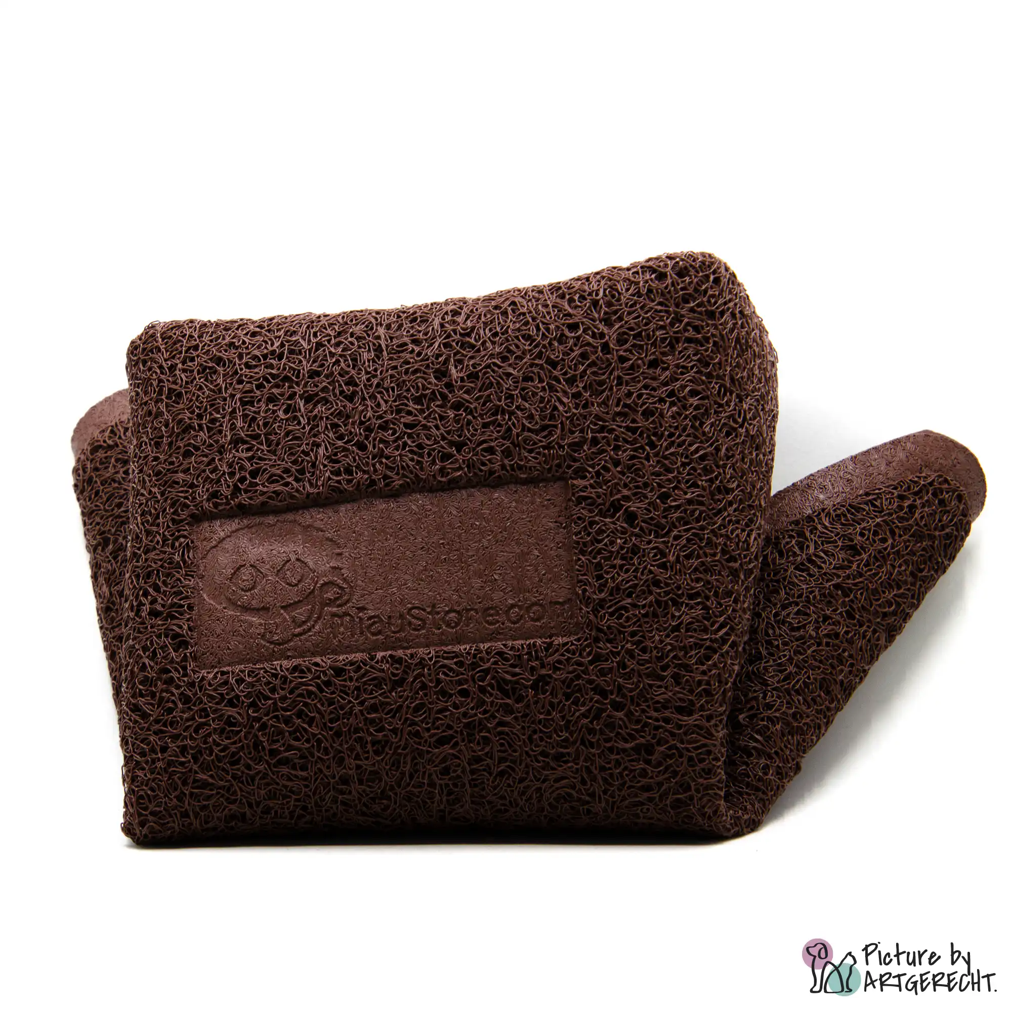 Miaustore Tapis en silicone étanche - Marron