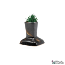 Miaustore Katzengrasvase inkl. Erde & Samen für Trinkbrunnen STANDARD - Galaxy