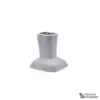 Miaustore Vase d'herbe à chat avec terreau et graines pour fontaine STANDARD - Gris