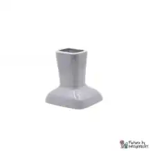 Miaustore Vase d'herbe à chat avec terreau et graines pour fontaine STANDARD - Gris