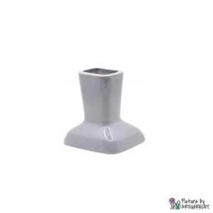 Miaustore cat grass vase incl. soil & seeds for drinking fountain STANDARD - gray