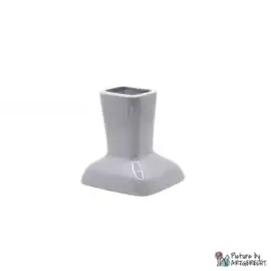 Miaustore cat grass vase incl. soil & seeds for drinking fountain STANDARD - gray