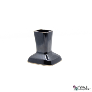 Miaustore Vase d'herbe à chat avec terreau et graines pour fontaine STANDARD - Noir